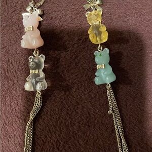 Betsey Johnson gummy bear earrings (from
Candyland collection) (rare)